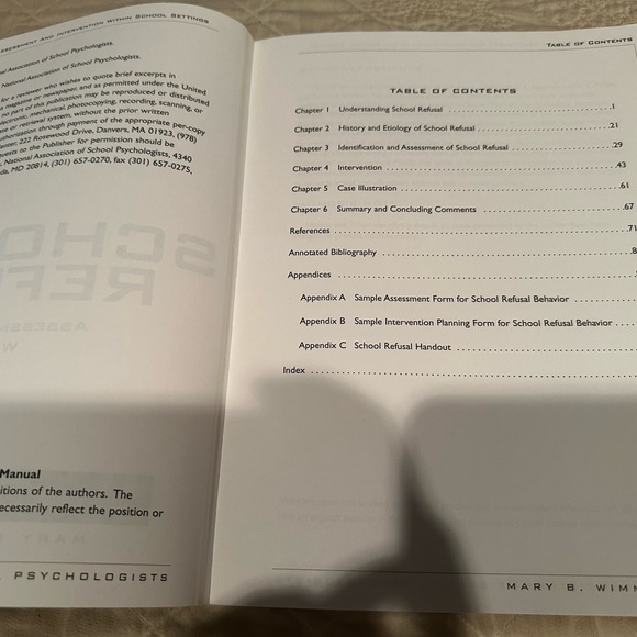 School Refusal- Assessment & intervention within school settings - Picture 2 of 7